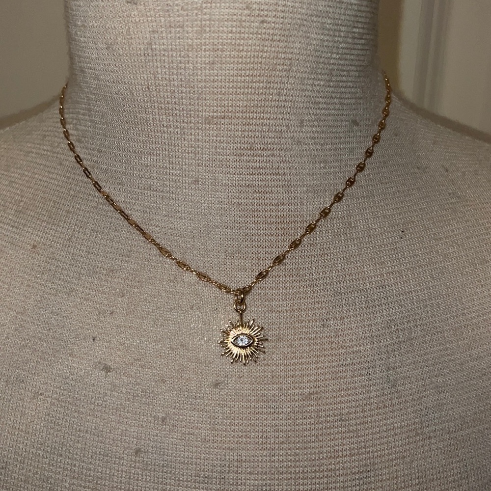 Evil eye necklace